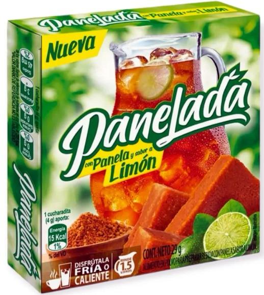 Panelada con panela y sabor a limón