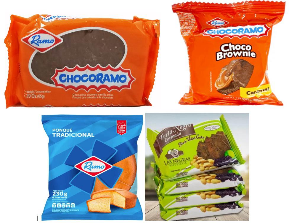 Ponqués Ramo, Chocoramo y torta negra